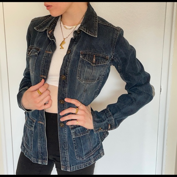 Fitted Jean Jacket - Picture 1 of 3